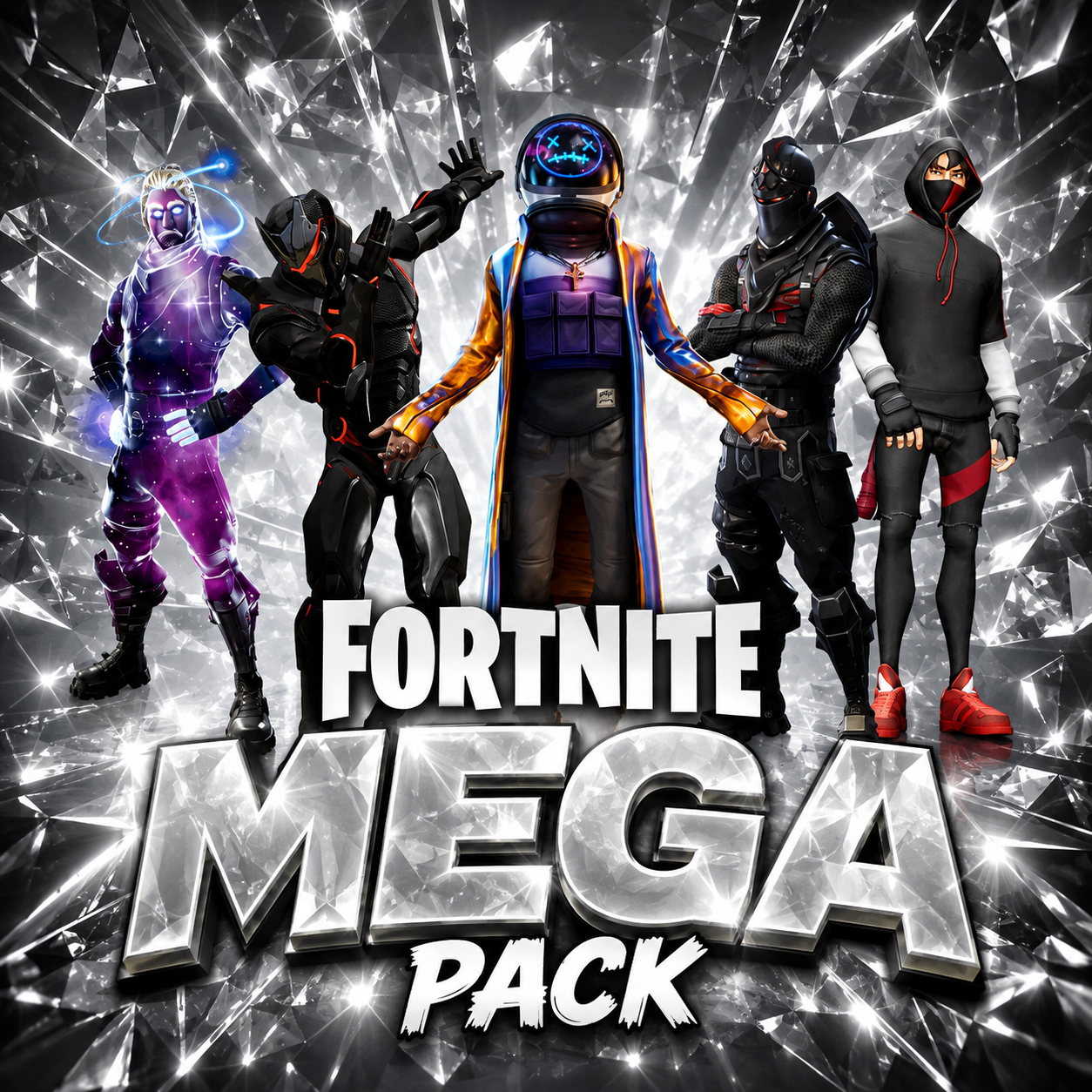 👑 MEGA 250+ SKINS