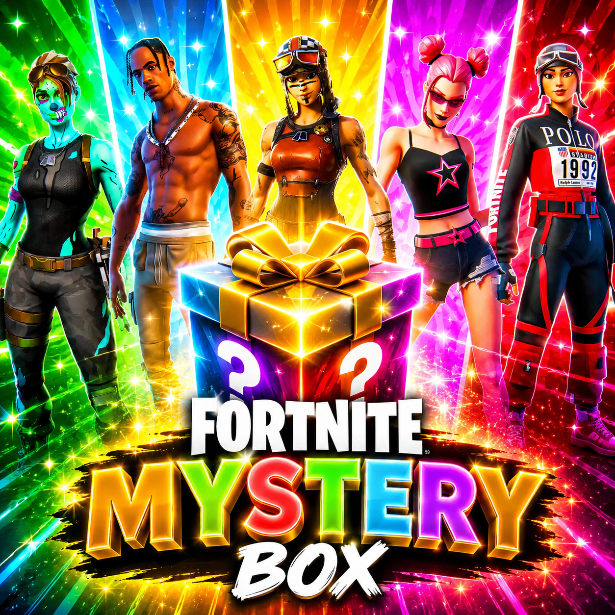 🎁 MYSTERY BOX ??? SKINS