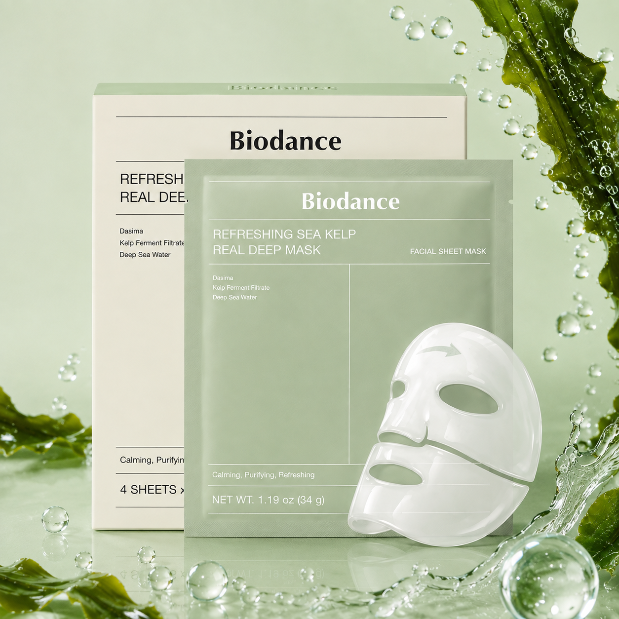 Refreshing Sea Kelp Real Deep Mask