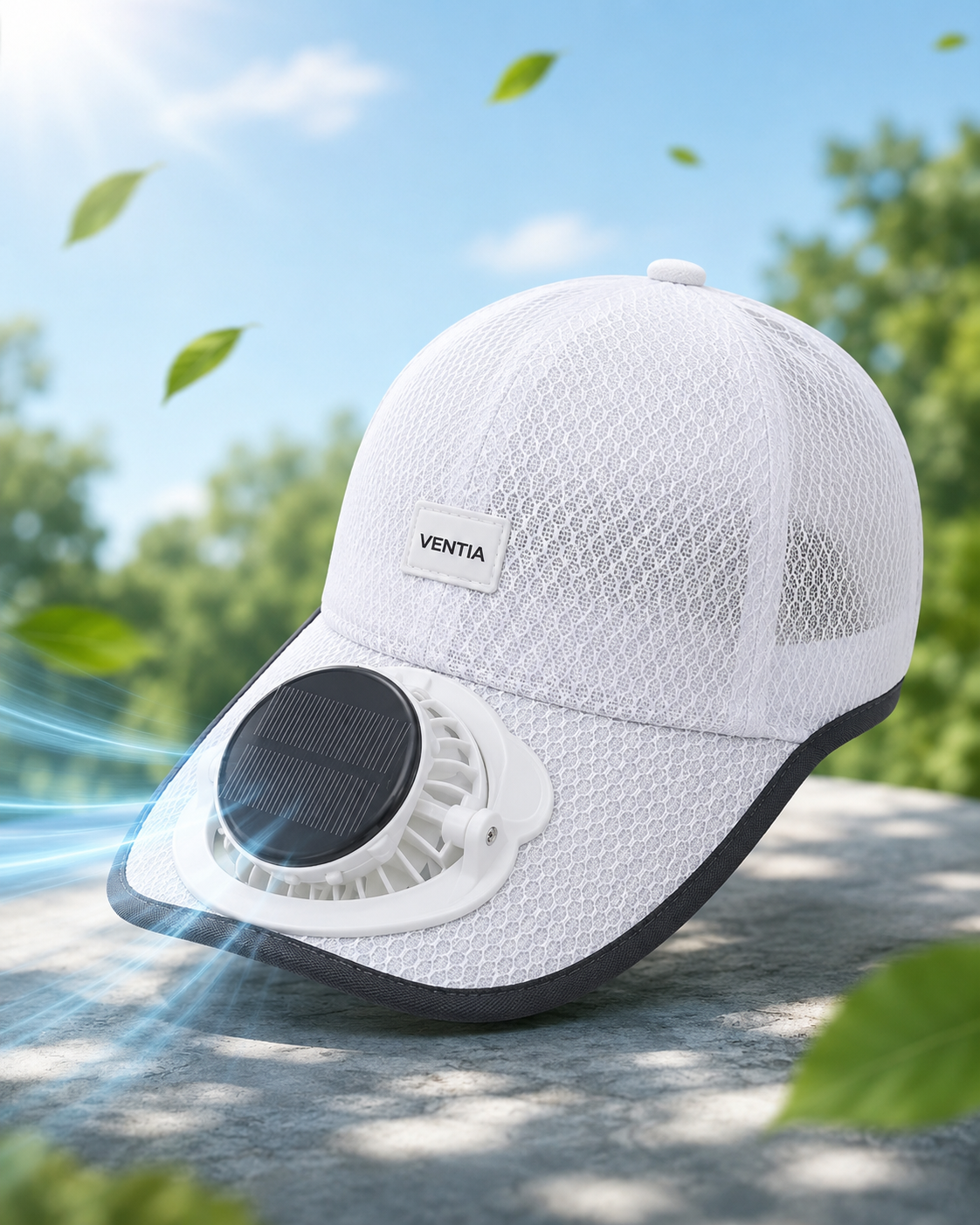 Casquette ventillée
